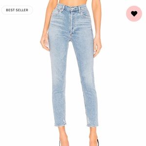 Agolde nico high rise slim fit jeans